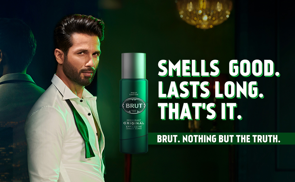 Brut Original Deodorant Body Spray for Men, Masculine Long-Lasting Deo with Fresh, Authentic Fragrance, Imported (200ml)