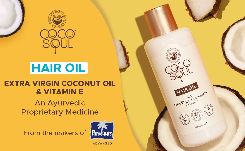 Extra Virgin Coconut Hair Oil | From the makers of Parachute Advansed | 200ml