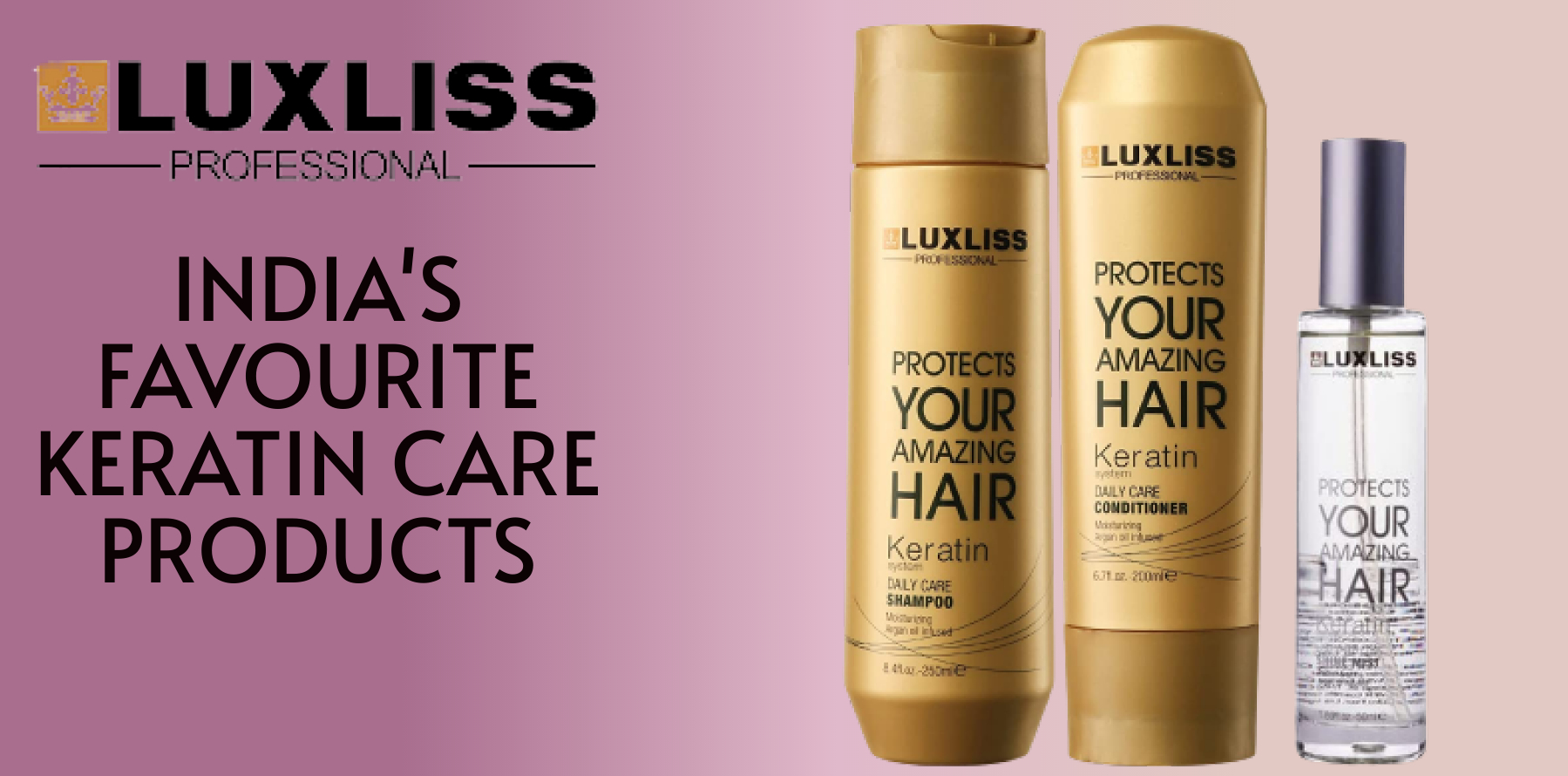 Luxliss Keratin Care Products online at Pixies.in