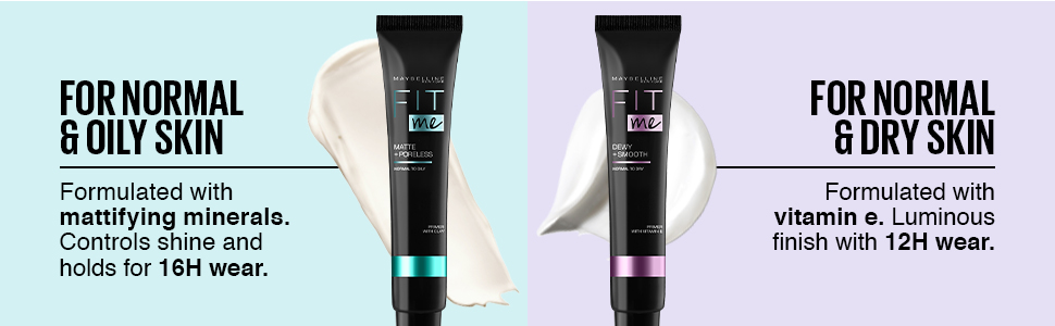Buy Maybelline New York Fit Helps Smooth Stay Get Maybelline & Smooth Flawless, + That Dewy Me (30ml) Makeup Dewy. - Makeup Primer, Lasting Online Gel with a Primer Your Primer Long