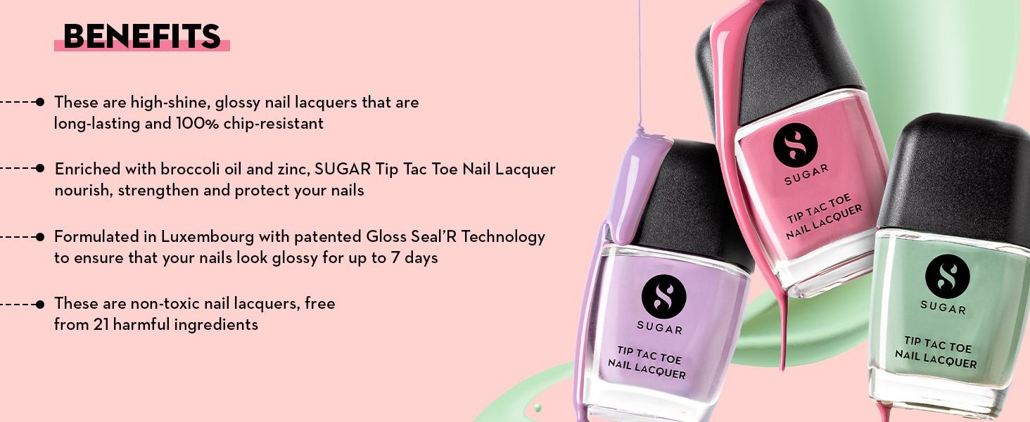 NEW* SUGAR TIP TAC TOE NAIL LACQUER| Review+Demo| Metal Collection, 6  shades| Poonam BMM - YouTube