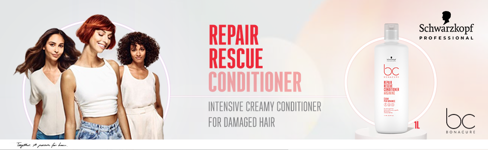 Schwarzkopf Professional Bonacure Repair Rescue Shampoo with Arginine, 250ml