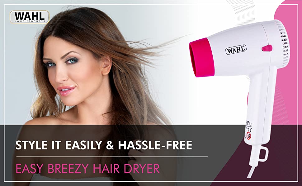 Buy Wahl Easy Breezy Hair Dryer - White Online in India | Pixies