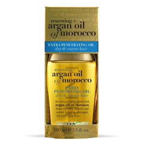 Shop OGX Morocco Argan Oil Extra Strength Penetrating Oil (100ml) Online in India Chennai Tamil Nadu / Review